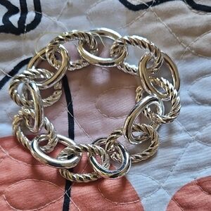 Elegant Silver Chain Bracelet